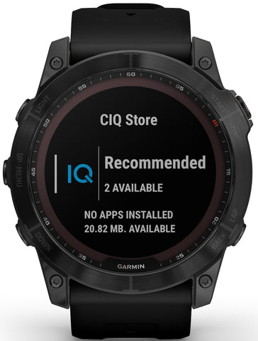 Garmin Watch Fenix 7X Sapphire Solar Black Titanium D