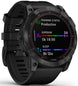 Garmin Watch Fenix 7X Sapphire Solar Black Titanium D