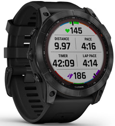 Garmin Watch Fenix 7X Sapphire Solar Black Titanium D