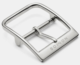 Nomos Glashutte Lux Hell White Gold Sapphire Crystal Watch