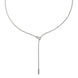 Fope Aria 18ct White Gold 0.11ct Diamond Adjustable Slider Necklace 890FR BBR.