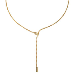 Fope Aria 18ct Yellow Gold 0.01ct Diamond Adjustable Slider Necklace 891FR BBR.
