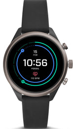Fossil Watch Sport Smartwatch Black Silicone FTW6024P