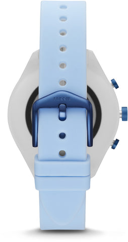 Fossil Watch Sport Smartwatch Light Blue Silicone