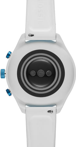 Fossil Watch Sport Smartwatch Light Blue Silicone