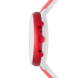 Fossil Watch Sport Smartwatch Red Silicone