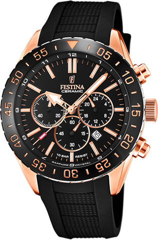 Festina Watch Chronograph Date Mens F20516/2
