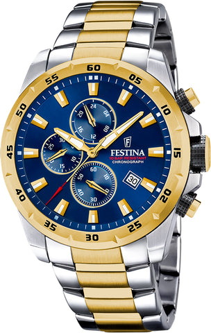 Festina Watch Chronograph Date Mens F20562/2