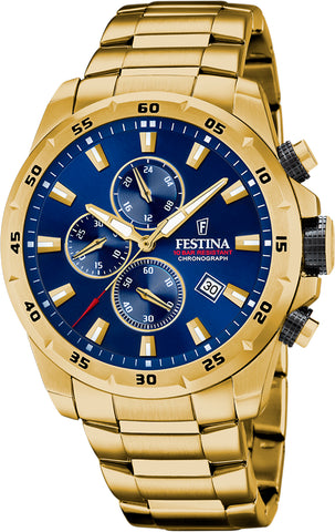 Festina Watch Chronograph Date Mens F20541/2