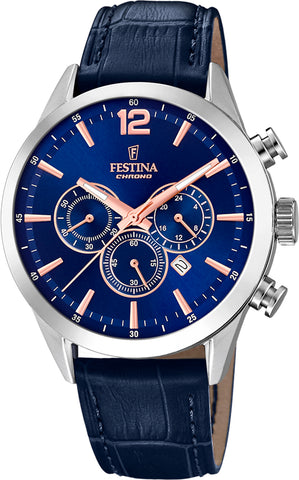 Festina Watch Chronograph Date Mens F20542/4