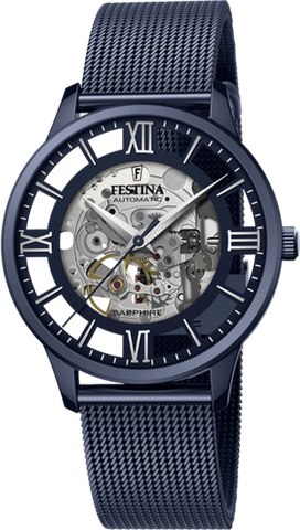 Festina Watch Skeleton Mens F20574/1.