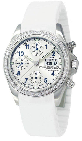 Fortis Official Cosmonauts Chronograph Diamond D 630.14.92 SI 02