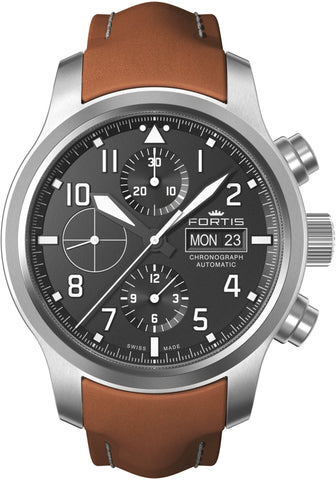 Fortis Watch Aviatis Aeromaster Steel Chronograph 656.10.10 L.08