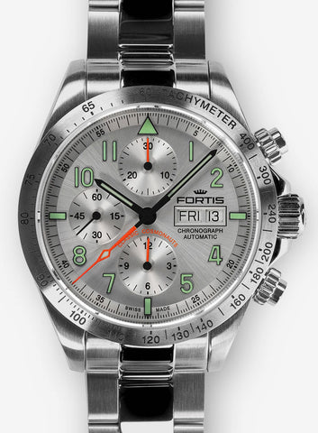 Fortis Watch Classic Cosmonauts Steel A.M. 401.21.12 M
