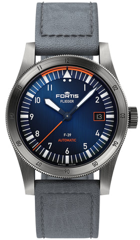 Fortis Watch Flieger F39 Midnight Blue F4220011