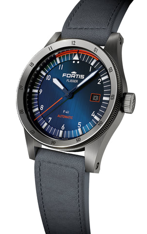 Fortis Watch Flieger F41 Midnight Blue D