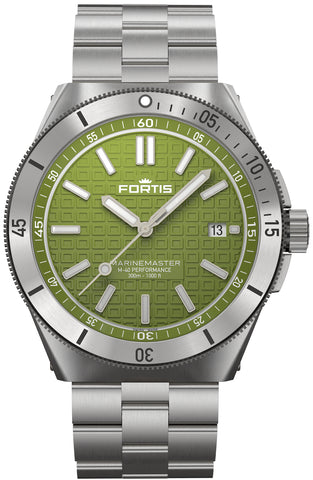  Fortis Watch Marinemaster M-40 Woodpecker Green F8120008