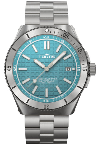 Fortis Watch Marinemaster M-40 Serenity Blue F8120004