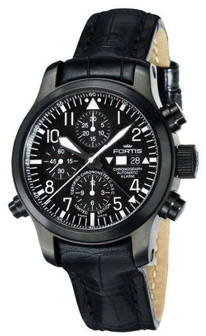Fortis B-42 Flieger Chronograph Alarm D 657.18.11 CROC