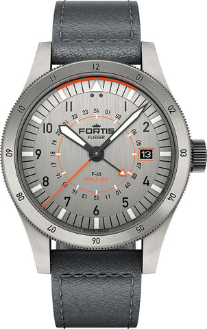 Fortis Watch Flieger F-43 Triple-GMT Titanium F4260003