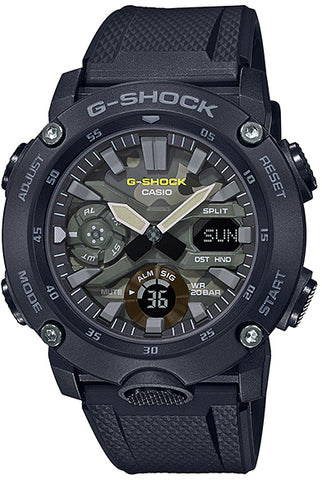 G-Shock Watch Camouflage Mens GA-2000SU-1AER