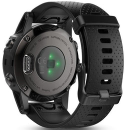 Garmin Watch Fenix 5S Sapphire Black Black Band