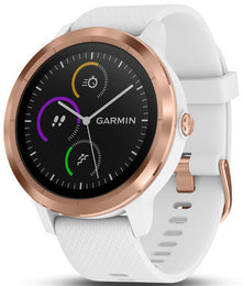 Garmin Watch Vivoactive 3 White Silicone Rose Gold 010-01769-05