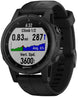 Garmin Watch Fenix 5S Plus Sapphire Black with Black Band 010-01987-03