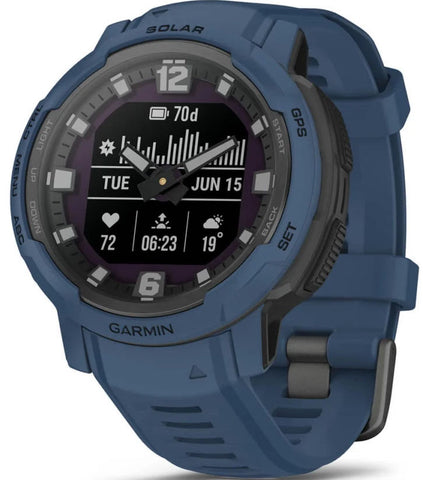 Garmin Watch Instinct Crossover Solar Tidal Blue 010-02730-02