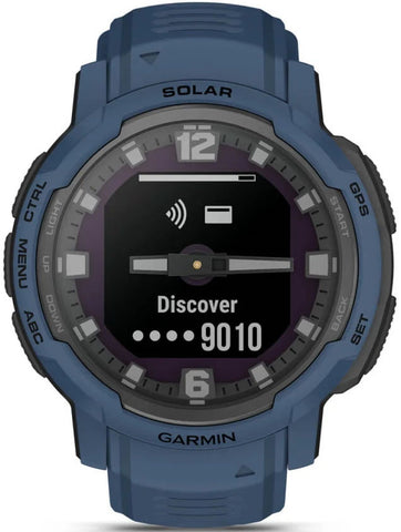 Garmin Instinct Crossover Solar Tidal Blue Watch