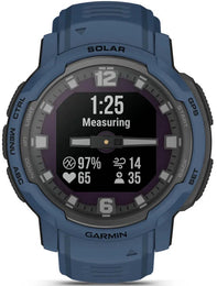 Garmin Instinct Crossover Solar Tidal Blue Watch