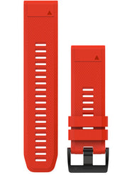 Garmin Watch Bands QuickFit 26 Amp Flame Red Silicone 010-12517-02