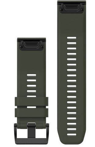 Garmin Watch Bands QuickFit 26 Amp Moss Green Silicone 010-12517-03