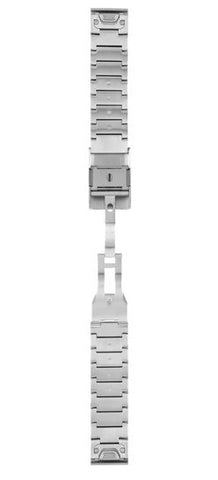 Garmin Watch Band QuickFit 22 Stainless Steel Bracelet