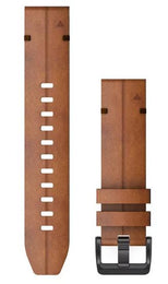 Garmin Watch Bands QuickFit 22 Chestnut Leather 010-12863-05