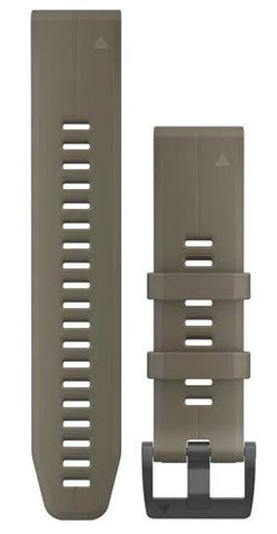 Garmin Watch Bands QuickFit 22 Coyote Tan Silicone 010-12740-05