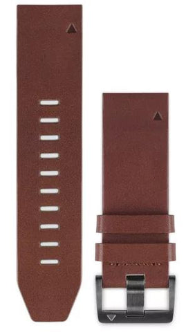 Garmin Watch Bands QuickFit 22 Brown Leather 010-12496-05