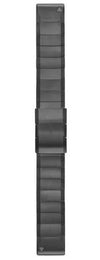 Garmin Watch Bands QuickFit 22 Slate Gray Stainless Steel Bracelet 010-12496-06