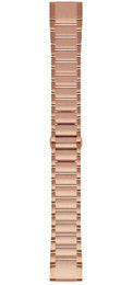 Garmin Watch Bands QuickFit 20 Rose Gold Tone Steel Bracelet 010-12739-02