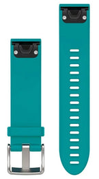 Garmin Watch Bands QuickFit 20 Turquoise Silicone