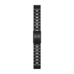 Garmin Watch Bands QuickFit 22 Vented Titanium Bracelet With Carbon Grey DLC Coating 010-12863-09