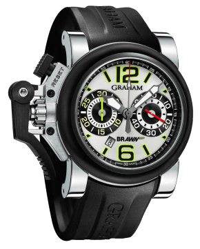 Graham Brawn GP Chronofighter G-BGP-001WHITE
