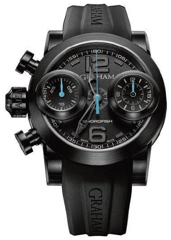 Graham Watch Swordfish Booster Blue PVD 2SWBB.U36L.K58N