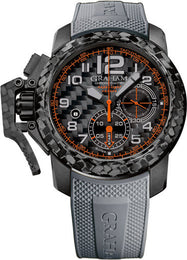 Graham Watch Chronofighter Superlight Grey Orange Limited Edition 2CCBK.B21A GREY RUBBER