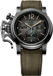 Graham Watch Chronofighter Vintage Aircraft Limited Edition 2CVAV.B17A.GREEN CANVAS
