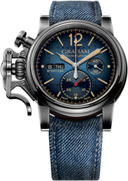 Graham Watch Chronofighter Vintage Aircraft Limited Edition 2CVAV.U03A.BLUE CANVAS