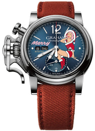 Graham Watch Chronofighter Vintage Nose Art Merry Limited Edition