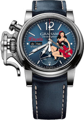 Graham Watch Chronofighter Vintage Nose Art Lucia Limited Edition 2CVAS.U11A.L129S