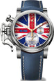Graham Watch Chronofighter Vintage Brexit Limited Edition 2CVAS.U12A.BLUE STRAP