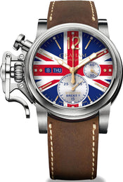 Graham Watch Chronofighter Vintage Brexit Limited Edition 2CVAS.U12A.BROWN STRAP